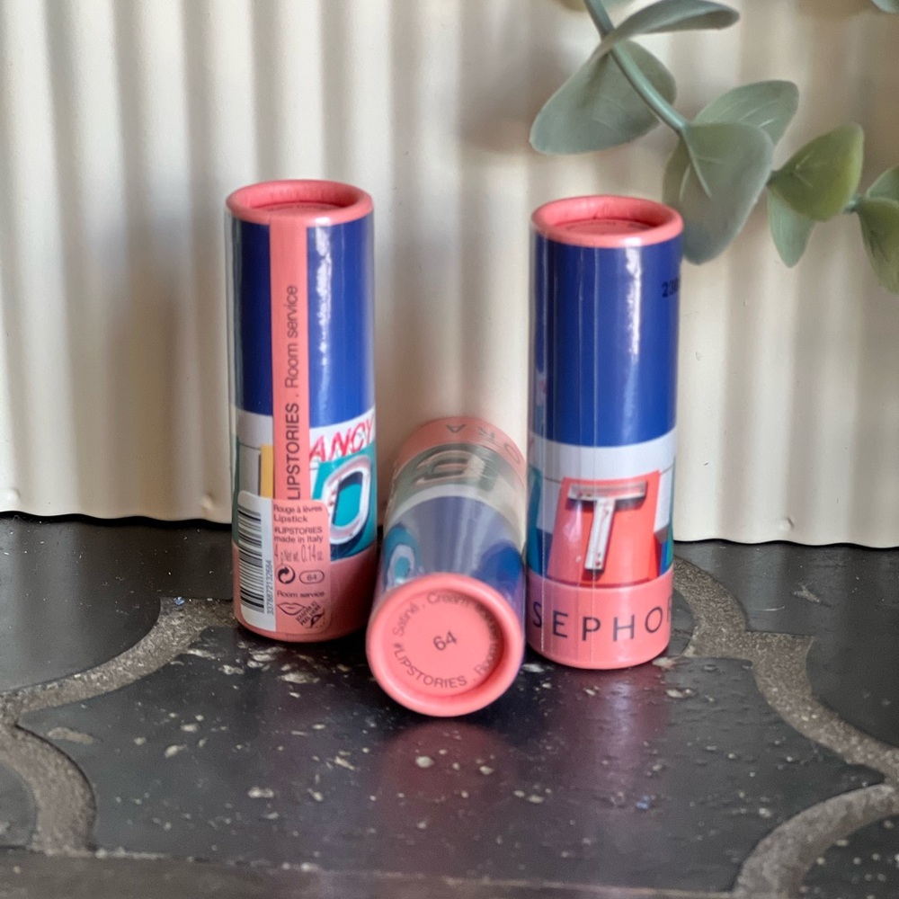 Sephora Lipstories Lipstick - Pink and Blue